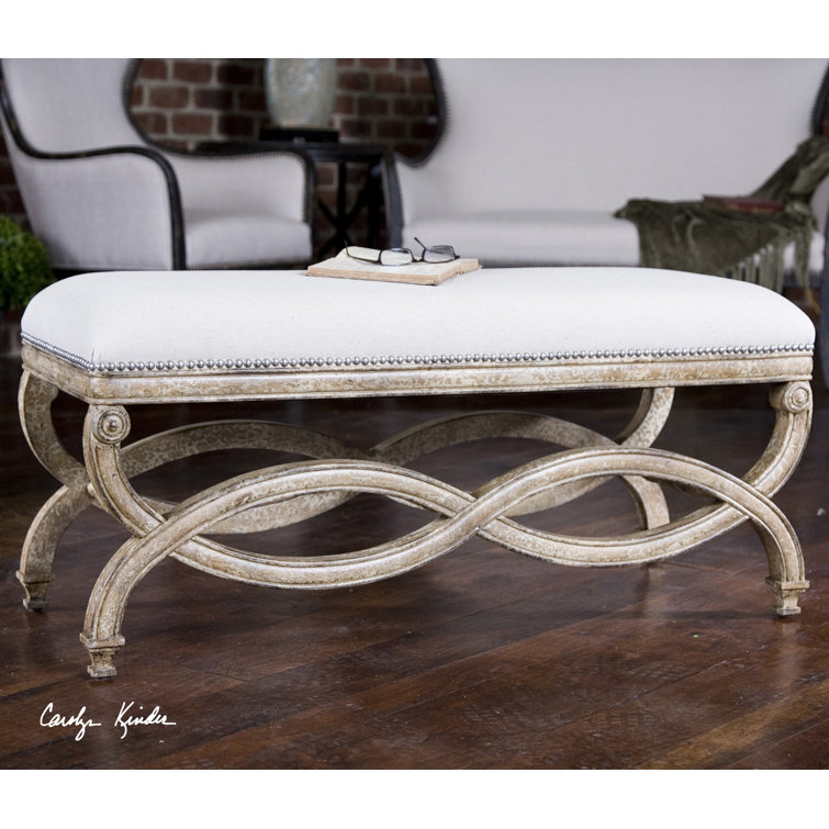 Uttermost Karline Wood Bench & Reviews Perigold